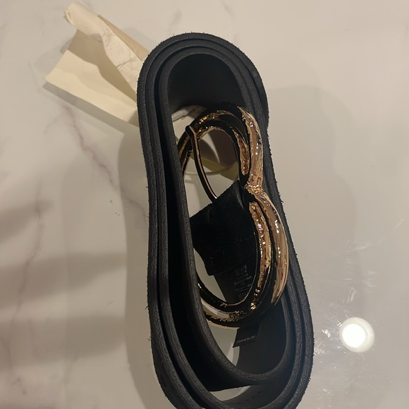 NWT SEZANE Artemis Belt - Black - Picture 3 of 4